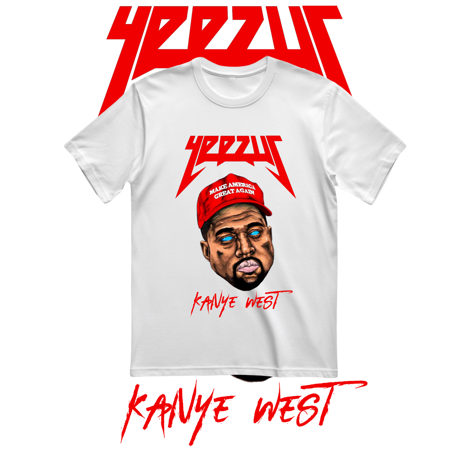 Streetwear Unisex Style Kanye West Graphic T-Shirt