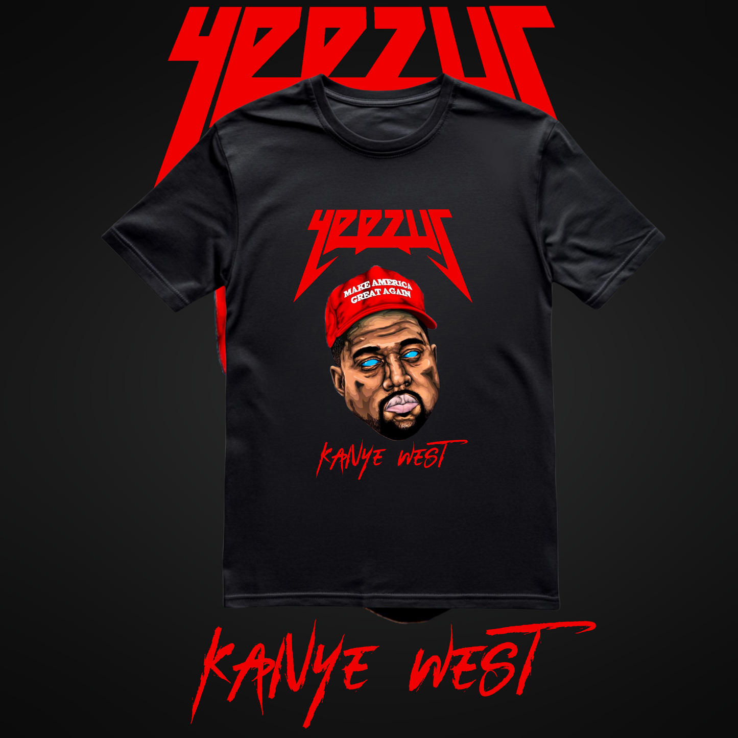 Streetwear Unisex Style Kanye West Graphic T-Shirt