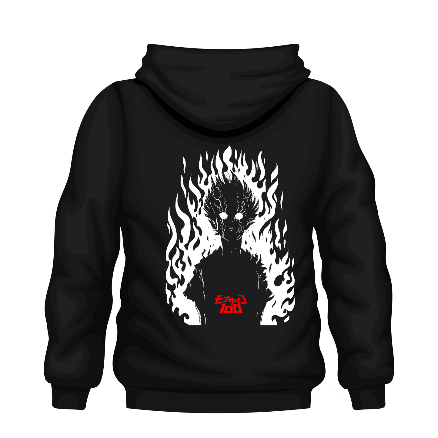 Streetwear Unisex Style Mob Psycho 100 Graphic Hoodie, Mob Psycho 100